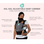 Kol Kol Adjustable Baby Carrier Ziggy