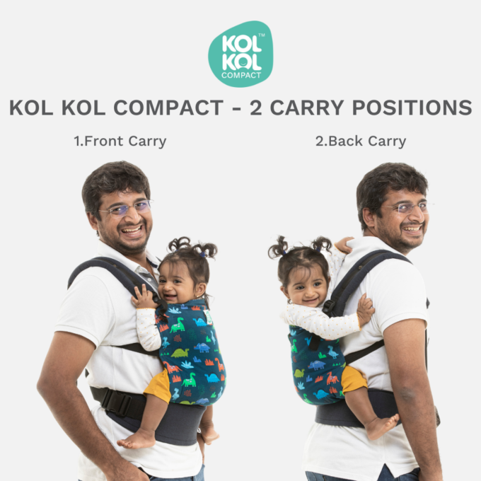 Kol Kol Compact Baby Carrier Dino Tribe