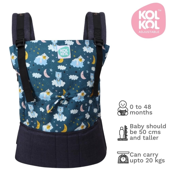 Kol Kol Adjustable Baby Carrier Night Night
